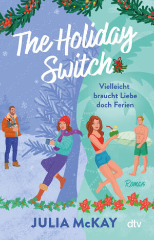 Leider hielt es der Verlag FISCHER Taschenbuch nicht für nötig, bei der Anmeldung im Verzeichnis lieferbarer Bücher sorgfältig zu arbeiten und das Buch The Holiday Switch von Julia McKay mit einer Inhaltsangabe auszustatten.