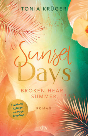 Leider hat der Verlag dtv Verlagsgesellschaft es versäumt, dem Buchhandel eine Inhaltsangabe zu dem Buch "Broken Heart Summer - Sunset DaysGefühlvolle New-Adult-Romance mit traumhaftem Hawaii-Setting | hochwertig veredelt und mit limitierten Page Overlays" von Tonia Krüger zur Verfügung zu stellen. Das ist bedauerlich, aber wir stellen unseren Leser und Leserinnen das Buch trotzdem vor.