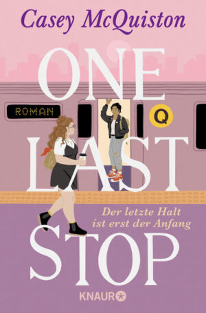 Leider hat der Verlag Knaur Taschenbuch es versäumt, dem Buchhandel eine Inhaltsangabe zu dem Buch "One Last StopDer letzte Halt ist erst der Anfang" von Casey McQuiston zur Verfügung zu stellen. Das ist bedauerlich, aber wir stellen unseren Leser und Leserinnen das Buch trotzdem vor.