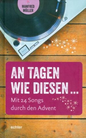 24 Tage - 24 Songs: für jeden Tag im Advent gibt ein zeitgenössischer Popsong einen Impuls, mal durchzuschnaufen und die kleinen Dinge des Alltags neu anzugehen. Lässig und cool, aber hintergründig - eben ganz anders als andere Adventskalender! Impulsgeber sind u.a. Söhne Mannheims, James Blunt, Sido, Unheilig, Silbermond und Nickelback