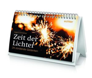 Ein Feuerwerk soll dein Leben sein … 24 inspirierende, leuchtende Gedanken, die Impulse geben, die vorweihnachtlichen Zeit bewusst zu erfahren … Ein funkensprühendes Licht in jeder Dunkelheit. Ein Glanzstück wachsenden Friedens. Ein Bildnis glühender Liebe. Flammende Hoffnung in Ausweglosigkeit und Angst. Ein immerwährendes Licht