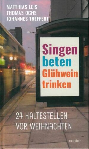 Wie kann ich mich ohne Stress auf Weihnachten vorbereiten? Dieses Buch lädt dazu ein, sich an 24 „Haltestellen“ in die Vorfreude auf Weihnachten einzuschwingen. Die Haltestellen sind vertraute Orte, wie der Schreibtisch, das Auto oder der Bus auf dem Weg zur Arbeit, ein Weihnachtsmarkt oder Gelegenheiten wie das Laufen in der Natur. Überall dort können wir für einen Moment innehalten und aus dem Alltag heraus frei werden für das, was einem wesentlich ist. Die Texte greifen persönliche Erfahrungen auf, deuten sie und schließen jeweils mit Impulsen und einem Gebet. In der Praxis erprobt, eignen sie sich sowohl für die persönliche Betrachtung als auch für gemeinschaftliche Treffen, z. B. im Sinne eines lebendigen Adventskalenders.