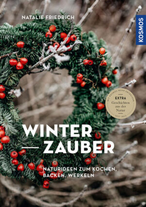 Winterzeit - auch jetzt hat die Natur noch eine Fülle an Materialien zu bieten, die man auf langen Spaziergängen sammeln kann. Und so verwenden alle Ideen und Bastelanleitungen in diesem Buch Zutaten aus der Natur: köstliche Rezepte mit wilden Früchten, adventliche Dekorationen mit Zapfen, Moos und Beeren oder stimmungsvolle Produkte zum Wohlfühlen - alles, was das Herz erfreut. Ideen für den Adventskalender und selbst gemachte Wichtelgeschenke sind genauso dabei wie stimmungsvolle Erzählungen aus dem Winterwald. Ein Buch, das die ganze Familie durch die kalte Jahreszeit begleitet.