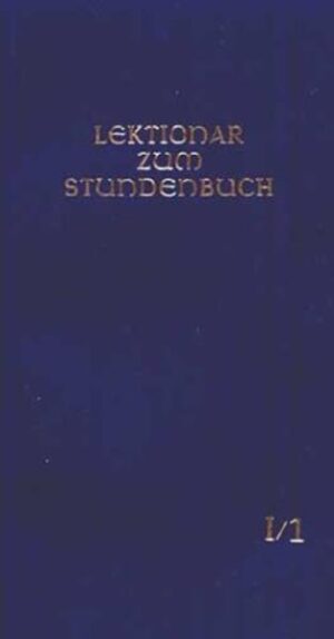 Leider hielt es der Verlag polamedia Verlag nicht für nötig, bei der Anmeldung im Verzeichnis lieferbarer Bücher sorgfältig zu arbeiten und das Buch Die Feier des Stundengebetes - Lektionar. Erste Jahresreihe von N. N. mit einer Inhaltsangabe auszustatten.