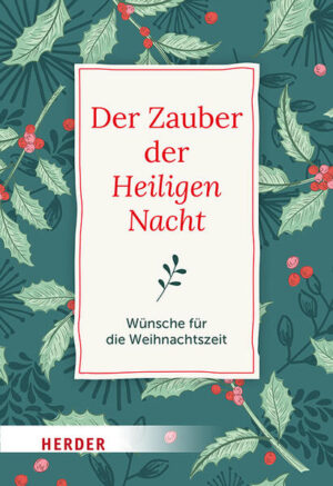 Leider hielt es der Verlag Pattloch Geschenkbuch nicht für nötig, bei der Anmeldung im Verzeichnis lieferbarer Bücher sorgfältig zu arbeiten und das Buch Der Zauber der Heiligen Nacht von N. N. mit einer Inhaltsangabe auszustatten.