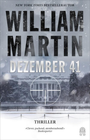 Tödliche Weihnachten im Weißen Haus: Dezember 41 des New-York-Times Bestsellerautors William Martin ist ein sensationeller Thriller, der auf einer wahren historischen Begebenheit basiert. Einen Tag nach Pearl Harbor versammeln sich die schockierten Amerikaner vor ihren Radios und müssen mit anhören, wie Franklin D. Roosevelt den Kriegseintritt der USA erklärt. In Los Angeles plant unterdessen der deutsche Spion Martin Browning einen Anschlag auf den amerikanischen Präsidenten. Er will Roosevelt am Weihnachtsabend töten, wenn dieser vor dem Weißen Haus den Weihnachtsbaum erleuchtet. Wer wird ihn aufhalten? Der unerbittliche FBI-Agent Frank Carter? Oder Kevin Cusack aus Hollywood, der auch den Deutschen Bund in L.A. ausspioniert und schnell selbst zum Verdächtigen wird? Oder Vivian Hopewell, die ambitionierte Schauspielerin, die sich als Brownings Ehefrau ausgibt und sich dabei unweigerlich in ihn verliebt? Während die Uhr tickt, beginnt ein Höllenritt, der am Weihnachtsabend 1941 zu einem atemberaubenden Showdown im Weißen Haus führt - wo Franklin D. Roosevelt nicht nur den Weihnachtsbaum erleuchtet, sondern auch einen Überraschungsgast namens Winston Churchill empfängt. »Ein absoluter Kracher!« Karen Robards