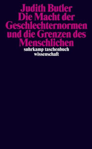 In ihrer epochemachenden Studie "Das Unbehagen der Geschlechter" entwickelt Judith Butler die These der Performativität des Geschlechts: die Einsicht, daß unser Geschlecht nicht nur durch biologische Parameter bestimmt ist, sondern daß wir es durch unser Sprechen und Handeln allererst erzeugen. Was wir sind, hängt davon ab, was wir tun - was wir tun, liegt aber häufig nicht in unserer Macht. In ihrem neuen Buch geht sie nun insbesondere den Reglementierungen und Einschränkungen unseres Handelns nach und erforscht die Möglichkeiten, bestehende Muster, Regeln und Ordnungen zu demontieren, um neue Handlungsspielräume - und neue Möglichkeiten, die eigene Identität zu gestalten - zu erschließen. Ihr neues Werk vertieft und bilanziert eine Reihe von Themen und Thesen aus Butlers früheren Werken: die Materialität des Körpers, die Beziehung zwischen Macht und Psyche, die politischen Dimensionen der Psychoanalyse und die Auswirkungen des juridischen Diskurses auf diejenigen, die nicht autorisiert sind, an ihm teilzunehmen. Die einzelnen Essays untersuchen das Problem der Verwandtschaft vor dem Hintergrund einer immer stärkeren Infragestellung der Lebensform Familie und die Bedeutung und Ziele des Inzesttabus