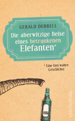 Leider hielt es der Verlag FISCHER Taschenbuch nicht für nötig, bei der Anmeldung im Verzeichnis lieferbarer Bücher sorgfältig zu arbeiten und das Buch Die aberwitzige Reise eines betrunkenen Elefanten von Gerald Durrell mit einer Inhaltsangabe auszustatten.