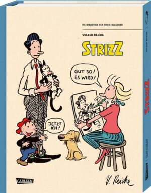 Leider hielt es der Verlag Arctis ein Imprint der Atrium Verlag AG nicht für nötig, bei der Anmeldung im Verzeichnis lieferbarer Bücher sorgfältig zu arbeiten und das Buch Die Bibliothek der Comic-Klassiker: Strizz von Volker Reiche mit einer Inhaltsangabe auszustatten.