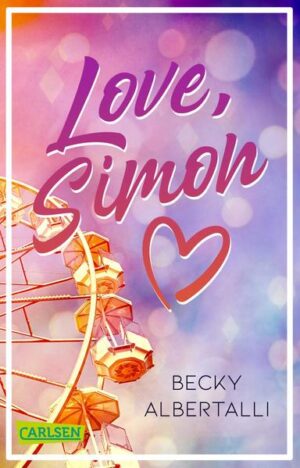 Leider hat der Verlag Carlsen es versäumt, dem Buchhandel eine Inhaltsangabe zu dem Buch "Love, Simon (Nur drei Worte - Love, Simon)" von Becky Albertalli zur Verfügung zu stellen. Das ist bedauerlich, aber wir stellen unseren Leser und Leserinnen das Buch trotzdem vor.