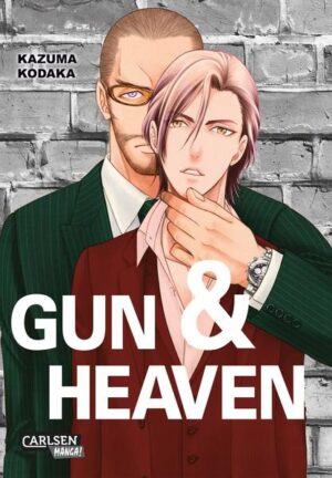 Ein Wiedersehen mit den Charakteren aus Kazuma Kodakas Klassiker KIZUNA! In GUN & HEAVEN kehrt die beliebte Boys-Love-Autorin Kazuma Kodaka zurück und beleuchtet die Lovestory zwischen dem Sniper J.B. und Roy. Heiße Küsse und der Geruch von Schwarzpulver - diese beiden leben gefährlich!!