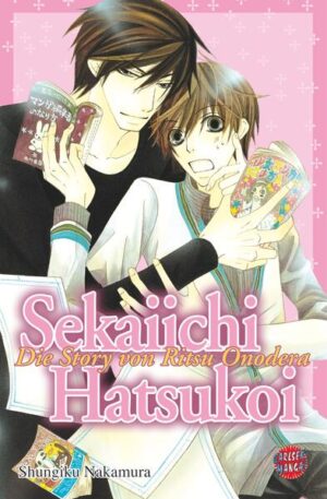 Leider hat der Verlag Carlsen es versäumt, dem Buchhandel eine Inhaltsangabe zu dem Buch "Sekaiichi Hatsukoi 1" von Shungiku Nakamura zur Verfügung zu stellen. Das ist bedauerlich, aber wir stellen unseren Leser und Leserinnen das Buch trotzdem vor.