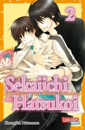 Leider hat der Verlag Carlsen es versäumt, dem Buchhandel eine Inhaltsangabe zu dem Buch "Sekaiichi Hatsukoi 2" von Shungiku Nakamura zur Verfügung zu stellen. Das ist bedauerlich, aber wir stellen unseren Leser und Leserinnen das Buch trotzdem vor.