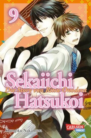 Leider hat der Verlag Carlsen es versäumt, dem Buchhandel eine Inhaltsangabe zu dem Buch "Sekaiichi Hatsukoi 9" von Shungiku Nakamura zur Verfügung zu stellen. Das ist bedauerlich, aber wir stellen unseren Leser und Leserinnen das Buch trotzdem vor.