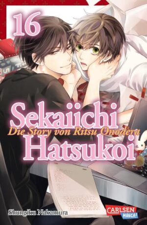 Leider hat der Verlag Carlsen es versäumt, dem Buchhandel eine Inhaltsangabe zu dem Buch "Sekaiichi Hatsukoi 16" von Shungiku Nakamura zur Verfügung zu stellen. Das ist bedauerlich, aber wir stellen unseren Leser und Leserinnen das Buch trotzdem vor.