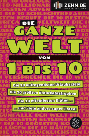 Leider hielt es der Verlag Aufbau nicht für nötig, bei der Anmeldung im Verzeichnis lieferbarer Bücher sorgfältig zu arbeiten und das Buch Die ganze Welt von 1 bis 10 von N. N. mit einer Inhaltsangabe auszustatten.