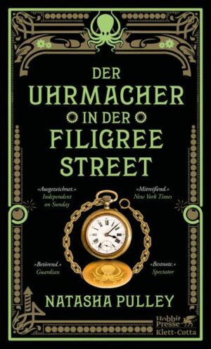 Leider hat der Verlag Klett-Cotta es versäumt, dem Buchhandel eine Inhaltsangabe zu dem Buch "Der Uhrmacher in der Filigree Street" von Natasha Pulley zur Verfügung zu stellen. Das ist bedauerlich, aber wir stellen unseren Leser und Leserinnen das Buch trotzdem vor.