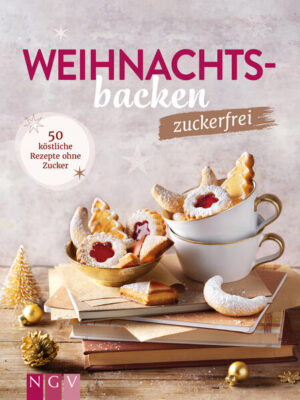 Süße Weihnachten ohne Zucker • Zuckerfrei backen & genießen: beliebte Plätzchenklassiker, Trendkekse, Törtchen und Kuchen • Naschen erlaubt: Über 50 himmlische Rezepte für Genuss ohne Reue - super für Figur und Wohlbefinden • Gewusst wie: Mit vielen praktischen Tipps für ein zuckerarmes Leben Weihnachtsbacken ohne Zucker? Na klar! Egal ob Plätzchen, weihnachtliche Kuchen oder Törtchen: Unsere 50 himmlischen Rezepte strotzen nur so vor Geschmack - und das ganz ohne Haushaltszucker! Mit wertvollen Inhaltsstoffen wie Agavendicksaft, Reissirup, Trockenfrüchten & Co. bleibt die Adventszeit süß, wird aber viel gesünder! Ob klassisches Spritzgebäck oder Vanillekipferl, weihnachtliche Cupcakes, fruchtige Bratapfel-Tarte oder die entzückenden Küchlein im Glas: Lass dich von unseren unwiderstehlichen Rezepten verführen und entdecke die ganze Vielfalt der zuckerfreien Weihnachtsbäckerei. So tappst du auch in der Weihnachtszeit nicht in die Zuckerfalle! Die ausführliche Einleitung und viele ernährungswissenschaftliche Tipps unterstützen dich dabei.