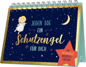 Einen Schutzengel kann jeder brauchen! • Das perfekte Geschenk für deine Lieblingsmenschen • 24 achtsame und besinnliche Spüche • Handlicher Aufstellkalender mit Spiralbindung und Hingucker-Effekt • Wunderschön gestaltet, jeder Tag ein kleines Kunstwerk Dieser Kalender begleitet dich mit 24 inspirierenden und motivierenden Sprüchen, Wünschen und Gedanken durch den Advent. Für mehr Lebensfreude jeden Tag und weniger Stress! Ideal für den Schreibtisch oder als kleines Geschenk für einen lieben Menschen. Viel Spaß und eine himmlische Weihnachtszeit!