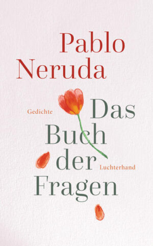 Fragen an die Welt - von einem der größten Dichter aller Zeiten. Über die Rätsel der Natur und die kleinen und großen Mysterien unseres Lebens. Eine inspirierende Gedichtsammlung des Literaturnobelpreisträgers Pablo Neruda. Wenn alle Flüsse süß sind, wo hat das Meer sein Salz her? Wie teilen die Orangen sich am Baum die Sonne auf? Ist unser Leben wohl ein Tunnel, von einem vagen Licht zum anderen? Über viele Jahre hat der große lateinamerikanische Dichter und Nobelpreisträger Pablo Neruda seine ganz persönlichen Fragen an die Welt aufgeschrieben: Gedanken über die kleinen und großen Mysterien des Lebens, die Rätsel der Natur, die unerklärlichen und zugleich faszinierenden Dinge unserer Existenz. Dieser inspirierende Band ist Nerudas poetisches Testament, in dem der staunende Blick eines Kindes auf den Erfahrungsschatz eines altersweisen Mannes trifft. Fragen und Gedichte, die dazu einladen, die Welt mit unbefangener Neugier zu betrachten. Liebevoll illustriert von der katalanischen Künstlerin Maria Guitart. Ausstattung: mit 13 farbigen Illustrationen von Maria Guitart