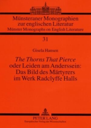 Die Werke der britischen Schriftstellerin Radclyffe Hall (1880-1943) sind heute in Vergessenheit geraten. Hauptgrund hierfür ist ihre frühe Reduzierung auf den Roman The Well of Loneliness (1928). Das Buch zog einen legendären Skandal nach sich, der in einem Gerichtsprozess mit seinem Verbot in England gipfelte. Die Tatsache, dass die Schriftstellerin zwei Jahre zuvor enormen internationalen Erfolg geerntet hatte, ist kaum noch bekannt. Die Diskrepanz zwischen damaliger Anerkennung und heutiger Nichtbeachtung wirft aus literaturwissenschaftlicher Sicht Fragen auf. Als erste umfassende Auseinandersetzung mit Radclyffe Hall im deutschen Sprachraum stellt sich diese Arbeit die Aufgabe, die Autorin aus ihrer Nische herauszuführen und der Anglistik als wiederentdeckten Gegenstand für Forschung und Lehre vorzustellen. Nach der Einführung Radclyffe Halls als Mythos und Mensch, Prototyp und Pionierin erfolgt die Untersuchung ihres Hauptthemas, das dem gesellschaftlichen Außenseiter gewidmet ist und in ihrem Werk in diversen Variationen erscheint. Gezielte Vergleiche mit zeitgenössischen Schriftstellern stellen sie zurück in den kulturellen, politischen und sozialen Kontext ihrer Zeit.