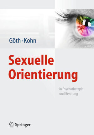 Leider hat der Verlag Springer Berlin es versäumt, dem Buchhandel eine Inhaltsangabe zu dem Buch "Sexuelle Orientierungin Psychotherapie und Beratung" von Margret Göth und Ralph Kohn  zur Verfügung zu stellen. Das ist bedauerlich, aber wir stellen unseren Leser und Leserinnen das Buch trotzdem vor.