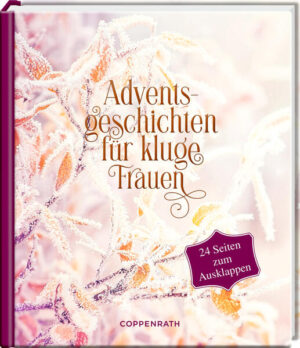 In der besinnlichen Zeit des Advents lädt jeder Tag dazu ein, sich neu inspirieren zu lassen. Dieses Buch enthält 24 Seiten zum Ausklappen mit Gedanken und Geschichten von klugen Frauen für kluge Frauen in einer spannenden Mischung aus klassischen und modernen Texten. Aufwendig veredelt mit Folienprägung auf einem Einband aus strukturiertem Papier und gestaltet mit modernem Handlettering sowie stimmungsvollen Naturfotos ist es auch optisch ein ganz besonderes Leseerlebnis. So wird die schönste Zeit des Jahres noch schöner.