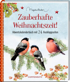 Weihnachten steht vor der Tür! Mit zauberhaft illustrierten Winterszenen und stimmungsvollen Geschichten und Gedichten verbreitet dieses Buch mit 24 Ausklappseiten an jedem Tag im Dezember Vorfreude auf das schönste Fest des Jahres. Wundervoll illustriert von Marjolein Bastin und hochwertig ausgestattet mit Goldfolie, Glitzer und einem Einband aus strukturiertem Papier ist es ein besonderes Lesevergnügen in der Adventszeit. Besser kann man sich nicht in Weihnachtslaune versetzen!