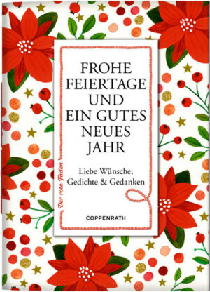 Der echte rote Faden ist das Markenzeichen dieser erfolgreichen, erlesenen Reihe. Mit den schönsten Gedichten und Gedanken zur Weihnachtszeit und allen guten Wünschen zum Jahreswechsel passt dieses kleine Büchlein in jeden Briefumschlag und ist eine wunderbare Ergänzung zur Weihnachtskarte.