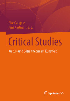 Leider hat der Verlag Springer Fachmedien Wiesbaden GmbH es versäumt, dem Buchhandel eine Inhaltsangabe zu dem Buch "Critical StudiesKultur- und Sozialtheorie im Kunstfeld" von Elke Gaugele und Jens Kastner  zur Verfügung zu stellen. Das ist bedauerlich, aber wir stellen unseren Leser und Leserinnen das Buch trotzdem vor.