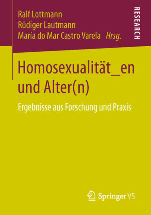 Leider hat der Verlag Springer Fachmedien Wiesbaden GmbH es versäumt, dem Buchhandel eine Inhaltsangabe zu dem Buch "Homosexualität_en und Alter(n)Ergebnisse aus Forschung und Praxis" von Ralf Lottmann, Rüdiger Lautmann, María do Mar Castro Varela zur Verfügung zu stellen. Das ist bedauerlich, aber wir stellen unseren Leser und Leserinnen das Buch trotzdem vor.