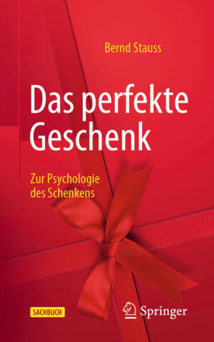 Leider hielt es der Verlag Springer Fachmedien Wiesbaden GmbH nicht für nötig, bei der Anmeldung im Verzeichnis lieferbarer Bücher sorgfältig zu arbeiten und das Buch Das perfekte Geschenk von Bernd Stauss mit einer Inhaltsangabe auszustatten.