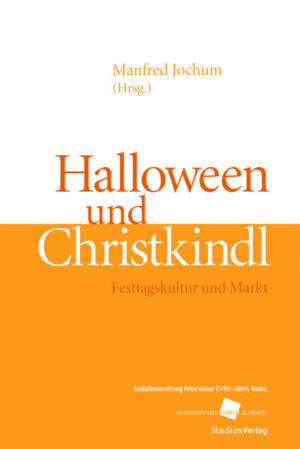 „Halloween und Christkindl“ beschäftigt sich mit der komplexen Relation von Kultur, Wirtschaft und Religion. Wir sind inzwischen Bürger mehrerer Welten und leben in einer Fülle von Spannungselementen. Das Leben mit der Vielfalt - und dafür steht Europa - ist schwer. Hier ist die Wirtschaft eine Hilfsfunktion, denn Monopole beleben nie, sondern der Wettbewerb und der Markt lassen mehr Möglichkeiten entstehen. Kultur ist eine Ausdrucksform dieser Situation. „Halloween und Christkindl“ sind ein Ausdruck dessen, dass es Orientierungen gibt