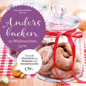 So versüßen Sie den Advent ohne Kalorienbomben Die Ernährungs-Expertinnen Anja Haider-Wallner und Ulli Zika haben beliebte X-Mas-Klassiker wie Vanillekipferl, Kokosbusserl, Lebkuchen und Weihnachtsstollen ohne Weißmehl und weißen Zucker neu interpretiert. In ihren verführerischen Backrezepten kommen vollwertige Mehle aus Emmer, Einkorn, Kamut und Dinkel sowie glutenfreie Varianten aus Buchweizen, Mais oder Reis zum Einsatz. Statt mit Haushaltszucker wird mit Birken-, Vollrohr- oder Ayurvedazucker, Apfelsüße, Honig und Früchten gesüßt. Alle Rezepte sind nach Unverträglichkeiten gekennzeichnet, und selbstverständlich kommen auch Veganer nicht zu kurz. • 60 weihnachtliche Kekse, Kuchen und Desserts plus kulinarische Geschenke • Gewusst wie: Emmer, Einkorn, Birkenzucker & Co richtig eingesetzt • Viele Tipps und Tricks zur Verarbeitung • Rezepte mit Pflanzenmilch und ohne Ei für Veganer