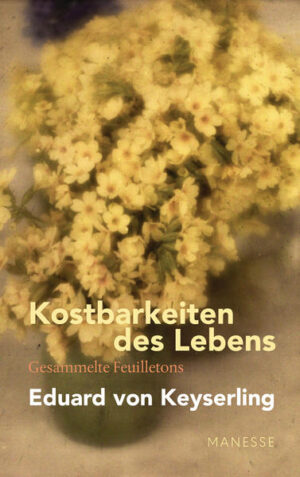 Er schrieb über die Unentbehrlichkeit der Kultur, über himmlische und irdische Liebe, über Interieurs, großen Stil und über die Kostbarkeiten des Lebens. Er ergründete die Kunst des Traums, dramatisches und episches Sterben, die Lichtmalereien der Avantgarde und die Psychologie des Komforts. Aus seinen Kunstkritiken, Feuilletons und Briefen spricht - nicht minder wie aus seinem erzählerischen Werk - ein Mensch von hoher Bildung und Sinnesart. Eduard von Keyserling ist als Feuilletonist und Kritiker nicht annähernd so bekannt, wie er es verdient. Daraus resultiert das Glück, ihn mit Band 3 der großen Schwabinger Werkausgabe nun als vielseitig interessierten Kunst- und Literaturliebhaber, Theatergänger und Zeitdiagnostiker entdecken zu können. In seinen nichtliterarischen Prosatexten spiegeln sich die Dekors der Prinzregentenzeit, das bunt schillernde Geistes- und Kulturleben um 1900, Impressionismus, Symbolismus, Jugendstil und die Feuergarben der Avantgarde. Ob er die Goldgeschmeide Carl Strathmanns würdigt, die gleißenden Farbenspiele des frühen Kandinsky oder Alfred Kubins «Kalligraphie des Gespenstischen», Keyserlings ästhetisches Sensorium für die Modernen steht dem für die alten Meister - allen voran Tizian und Dürer - in nichts nach. Die Kritiken, selbst oft kleine Prosakunststücke, zielen weit übers bloß Ästhetische hinaus ins Seelenkundliche, Weltanschauliche, mitunter Politische. Mit luzidem Blick zeichnen sie die geistige Physiognomik einer bewegten Epoche. Neben den Feuilletons enthält dieser mit 35 Bildtafeln bestückte Band noch weitere Funde: fünf verschollene Erzählungen Keyserlings, ein umfassendes Korpus an Briefen sowie die erste ausführliche Chronik zu Leben und Werk. Dank der Fülle an erstmals zusammengetragenen Selbst- und Fremdzeugnissen nimmt der Schriftsteller, der sich zeitlebens in nobler Diskretion übte, auch als Privat- und Gesellschaftsmensch Konturen an.