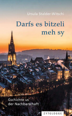 «I hätt gärn vo auem no es bitzeli meh: Fröid, Freiheit, Fründe, Zyt, churz gseit: meh Läbe.» Ein gewöhnliches Quartier mit individuellen Menschen, die ihren Lebensalltag bestreiten. Auf den ersten Blick ist alles ganz gewohnt. Nur lose mit ihrer Nachbarschaft verbunden, teilen sie doch mehr untereinander als ihnen bewusst ist. In ihre Routine treten kleine Ereignisse und Begegnungen, die sie innehalten und neue Wege gehen lassen. Ursula Stalder-Witschi gelingt es, gekonnt und bedacht von Menschen und ihren Sorgen und Hoffnungen zu erzählen. Ihre Geschichten geben Halt und Kraft. Ein Buch, das fragt: ‹Darfs es bitzeli meh sy›?