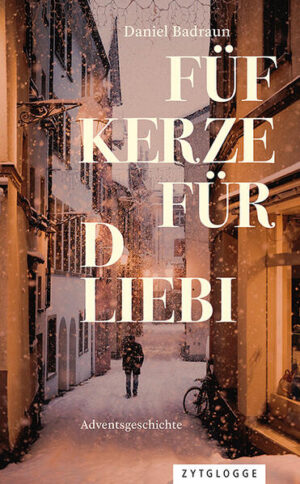 In einer versteckten Ecke der Churer Altstadt liegt ein kleiner Platz. In diesem Stefanshof hat sich die Partnervermittlung von Ella Gross neben einem Café und einer kleinen Buchhandlung eingemietet. Weil sich kaum Laufkundschaft dorthin verirrt, kämpfen die Geschäfte ums Überleben. Chefin Ella Gross und ihr Mitarbeiter Claudio Condrau stehen mit ihrer Firma nah am Abgrund. Die Suche nach der grossen Liebe ist ins Internet abgewandert, kaum jemand nimmt noch die Hilfe einer konventionellen Partnervermittlung in Anspruch. Da taucht Anfang Dezember aus dem Nichts Kati Schwarz auf, wirbelt den Alltag von Ella und Claudio durcheinander und bringt mit ihren speziellen Ideen neuen Schwung in die Geschäfte rund um den kleinen Altstadtplatz. Sie kämpft gegen Hindernisse, hilft mit kleinen Wundern und sorgt mit der fünften Kerze am Kranz für reichlich Adventsstimmung. «Badraun hat einen feinen Sinn für das tiefgründige Leichte, der nie in das Leichtsinnige übergeht.»Margrith Pfister-Kübler, Schaffhauser Nachrichten