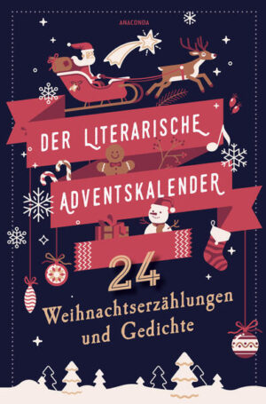 Die Auswahl an Adventskalendern ist mittlerweile riesig: Es gibt sie nicht mehr nur mit Bildern oder Schokolade, sondern ebenso mit Knabbereien, Kosmetika oder Gin. Aber was hat das noch mit Advent und Weihnachten zu tun? Wirklich besinnliche Momente können Sie sich und ihren Lieben mit unserem literarischen Adventskalender bescheren. Die 24 Geschichten und Gedichte dieser Anthologie laden Sie jeden Tag auf eine weihnachtliche Entdeckungsreise durch die Weltliteratur ein - mit Texten von Goethe, Ringelnatz, Lagerlöf und vielen anderen. Und außerdem: Sie können ihn jedes Jahr aufs Neue zur Hand nehmen. Endlich Weihnachten mit Niveau! Ein immerwährender und erbaulicher Adventskalender Eine weihnachtliche Entdeckungsreise durch die Weltliteratur. Mit Goethe, Ringelnatz, Lagerlöf und 21 weiteren Autor*innen Nachhaltig ohne sinnlosen Schnickschnack Ausstattung: Mit sw-Illustrationen