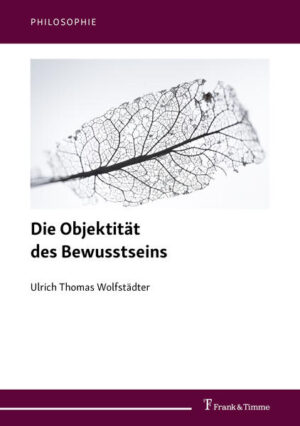 Blickt ein Kleinkind in den Spiegel, dann glaubt es, nicht sich selbst, sondern einen anderen zu sehen. Dieses fehlende Ich-Bewusstsein lässt sich auf die gesamtgesellschaftliche Kultur übertragen: Der Mensch erkennt sich nicht selbst. Er ist einfach da - und weiß nicht, wie er sich angesichts der Konfrontation mit der Welt verhalten soll. Stattdessen verklärt er die Welt kurzum zum Objekt, das von geistigen Subjekten getrennt ist. Damit wird er blind für das, was er ist: verwirklichtes Bewusstsein, seine Objektität. Ulrich Thomas Wolfstädter beschreibt den blinden Fleck bisherigen meta­physischen und postmetaphysischen Denkens. Mit seiner Konzeption einer Objektität des Bewusstseins unternimmt er den Versuch, eine objektive Ethik mit dauerhaftem Fundament an die Stelle des ethischen Relativismus zu setzen.