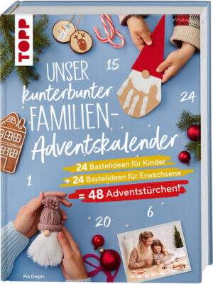 Leider hielt es der Verlag ZS - ein Verlag der Edel Verlagsgruppe nicht für nötig, bei der Anmeldung im Verzeichnis lieferbarer Bücher sorgfältig zu arbeiten und das Buch Unser kunterbunter Familien-Adventskalender. Der erste Adventskalender für die ganze Familie. von Pia Deges mit einer Inhaltsangabe auszustatten.