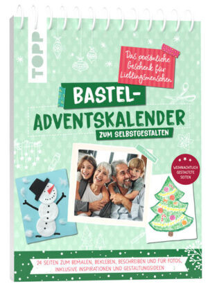 Leider hielt es der Verlag Frech nicht für nötig, bei der Anmeldung im Verzeichnis lieferbarer Bücher sorgfältig zu arbeiten und das Buch Bastel-Adventskalender zum Selbstgestalten. Das persönliche Geschenk für Lieblingsmenschen von  frechverlag mit einer Inhaltsangabe auszustatten.