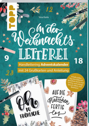 Leider hielt es der Verlag BusseSeewald nicht für nötig, bei der Anmeldung im Verzeichnis lieferbarer Bücher sorgfältig zu arbeiten und das Buch In der Weihnachtsletterei. Adventskalender von Sina Karle mit einer Inhaltsangabe auszustatten.