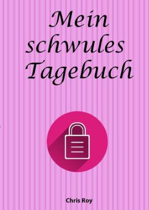 Super süß und total knuffig: Dein eigenes schwules Tagebuch mit hundert freien Seiten für Deine schärfsten Erlebnisse! Im süßen Design, was sich nicht nur unter dem Kopfkissen gut macht, sondern perfekt zum Interieur passt und vor allem auch Klasse in einem monofarbenen Ikeamöbel schick aussieht. Einfach loslegen, Tag eintragen und die schönsten Erlebnisse eintragen. Eines Tages wirst Du mit einem Lächeln darauf zurückblicken!