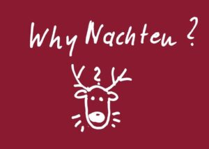 Why?Nachten, das ist eine Sammlung der brennendsten Fragen zum Fest der Lichter und der Liebe. Ist der Truthahn nun Opfer oder Täter und kommt Lametta von lamentieren? Wer nie weiß, was er schenken soll, für den ist dieser philosophische Abriss die Rettung in letzter Minute. Fragen über Fragen und worum es bei Weihnachten wirklich geht.