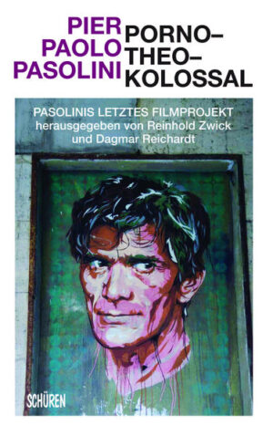 Nur fünf Wochen vor seinem Tod stellte Pier Paolo Pasolini die letzte Fassung des Treatments zu seinem Filmprojekt Porno-Theo-Kolossal fertig, dessen Anfänge bis Mitte der 1960er Jahre zurückreichen. Es sollte sein letzter Film werden, nach dem er sich ganz dem Schreiben widmen wollte. Sein gewaltsamer Tod in der Nacht auf den 2. November 1975 durchkreuzte alles. - Das provisorisch gebliebene Drehbuch erschien posthum, erst knapp fünfzehn Jahre nach Pasolini Tod. Es wird hier erstmals in deutscher Übersetzung mit ausführlichem Kommentar und begleitenden Texten vorgelegt. Hinter dem provozierenden Titel verbirgt sich ein Roadmovie, in dem ein alter Gelehrter aus Neapel (designierter Hauptdarsteller: Eduardo De Filippo) den Stern des neu- oder wiedergeborenen Messias aufgehen sieht. Zusammen mit seinem kauzigen Diener (Ninetto Davoli) folgt er ihm - wie die Weisen aus dem Orient in der Kindheitsgeschichte des Matthäusevangeliums. Seine transkulturelle Reise führt Pasolinis Magierkönig durch verschiedene teils mythische, teils reale Städte. Der Weg führt von Neapel nach Sodom (Rom), Gomorra (Mailand) und Numantia (Paris) und endet am Rande der archaischen Stadt Ur im Zweistromland von Euphrat und Tigris. Im Zuge dieser Reise versammelt und bearbeitet Pasolini alle seine großen Lebensthemen und seine Kultur-, Gesellschafts- und Ideologiekritik. In ihrem thematischen Reichtum und der angedachten Vielgestaltigkeit der Inszenierung - im weiten Bogen von Komödie bis Apokalyptik - ist bereits die literarische Fassung des Porno-Theo-Kolossal-Projekts aus heutiger Sicht ein Schlüsselwerk für Pasolini: Es sollte die Summe und der Schlussstein seines Filmschaffens werden.