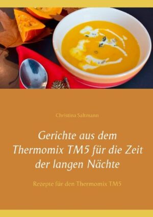 Wenn die Nächte länger werden und es draußen langsam dunkler wird, wissen wir, dass die Herbstzeit kommt. Genießen Sie die romantische Zeit mit wärmenden Seelengerichten. Wie könnte man diese Zeit besser und sinnvoller nutzen, als mit dem neuen Thermomix TM5 tolle Gerichte zu kreieren? Ich freue mich sehr darüber, Ihnen meine Rezepte nahe bringen zu dürfen. Viel Spaß beim Nachzaubern.