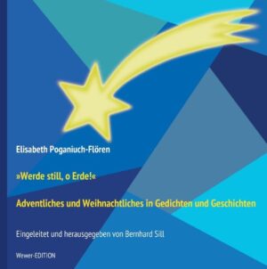 Keine Zeit des Kirchenjahres hat Dichterinnen und Dichter zu solch sprachschöpferischer Gestaltung inspiriert wie die weihnachtliche Festzeit des Kirchenjahres. Der Weweraner Dichterin Elisabeth Poganiuch-Flören (1907-1982) ist es in ihrer Dichtkunst ein wichtiges Anliegen gewesen, so über die Dinge der Weihnacht zu sprechen, dass sie da wahr werden, wo sie wahr werden müssen: in der Sehnsucht des Menschen, der weiß, dass er zu IHM, Gott, gelangen kann, weil ER, Gott, in seiner Menschwerdung längst zu ihm, dem Menschen, gelangt ist. Die biblische Kunde »Und das Wort ist Fleisch geworden« (Joh 1,14), die besagen will, dass Gott uns nahegekommen ist, hat sie in die Sprache ihrer Worte so zu übersetzen versucht, dass sie uns Heutigen als frohe Kunde wirklich nahegehen kann.