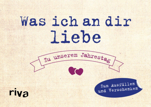 Für die einen ist es der Tag, an dem sie sich kennengelernt haben, für andere vielleicht der Tag, an dem sie sich das erste Mal geküsst haben: der Jahrestag. Glückliche Paare erinnern sich gern an dieses besondere Datum zurück und nutzen die Gelegenheit für einen neuen Liebesbeweis. Mit Was ich an dir liebe - Zum Jahrestag wird diese Liebesbotschaft besonders originell. Kreative Fragen und viele Antworten zum Ankreuzen ermöglichen es, mit kleinem Aufwand ein individuelles Geschenk zu machen. Voller Komplimente, gemeinsamer Erinnerungen und Wünsche ist dieses Büchlein zum Ausfüllen das perfekte Geschenk für den Menschen, den wir so lieben.