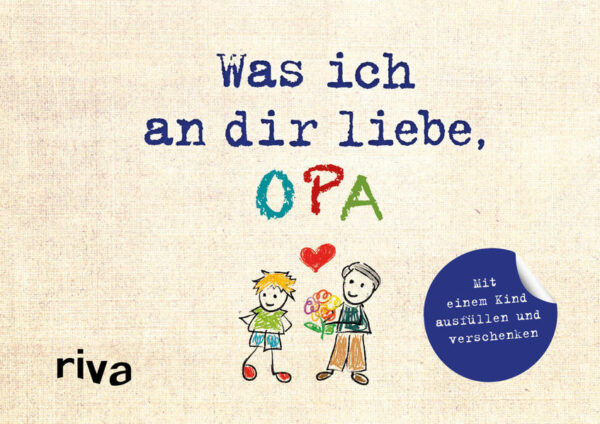 Der Opa ist nicht nur ein Familienmitglied, das uns schon immer begleitet, sondern auch Vertrauensperson und Trostspender. Er hat immer Zeit für uns und weiß um Rat. Mit diesem Ausfüllalbum können Kinder ihrem Opa sagen, wie lieb sie ihn haben. Mithilfe von Mama, Papa, Oma oder einem anderen Erwachsenen können sie Fragen schriftlich und zeichnend beantworten und Antworten zum Ankreuzen auswählen. Als ausgefülltes Album ist dieses Buch eine wunderschöne Liebeserklärung für einen der wichtigsten Menschen der Welt und das perfekte Geschenk zum Geburtstag, zu Weihnachten oder auch für zwischendurch.