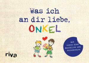 Er ist cooler als Papa und jünger als Opa. Ein Onkel ist immer nett, sorgt für Spaß und gibt die besten Ratschläge. Mit diesem Ausfüllalbum können Kinder ihrem Onkel sagen, wie lieb sie ihn haben. Mithilfe von Mama, Papa, Oma, Opa oder einem älteren Geschwister können sie Fragen schriftlich und zeichnend beantworten und Antworten zum Ankreuzen auswählen. Als ausgefülltes Album ist dieses Buch eine wunderschöne Liebeserklärung für einen der wichtigsten Menschen der Welt und das perfekte Geschenk zum Geburtstag, zu Weihnachten oder auch für zwischendurch.